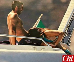 Gianluigi Buffon get a blowob from his chick