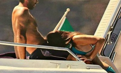 Gianluigi Buffon get a blowjob from his chick