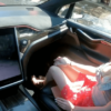 Porn in Tesla car