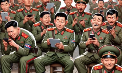 Noord-Koreaanse militairen met pornoverslaving